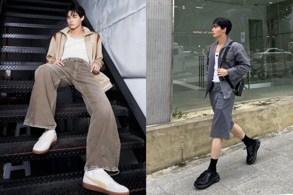 7 Inspirasi Mix and Match Tanktop ala Win Metawin, Super Catchy!