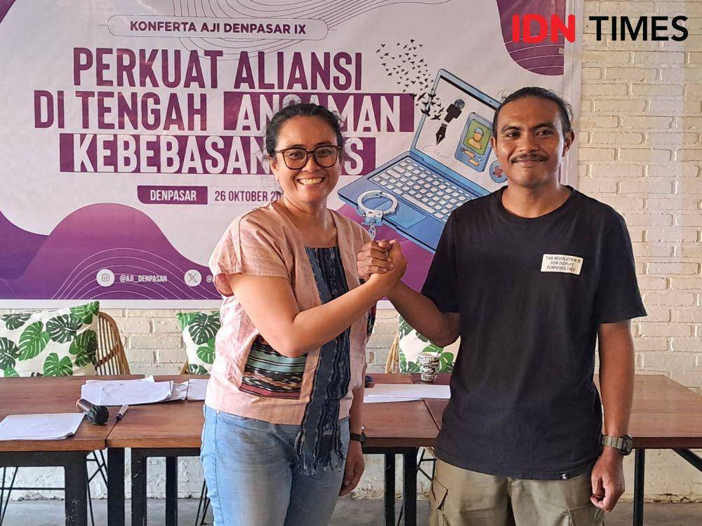 Ayu dan Valdi. (IDN Times/Irma Yudistirani)