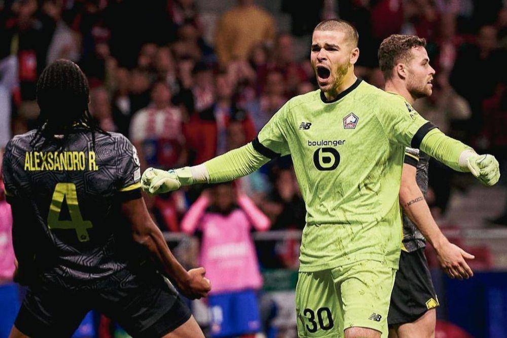 Lucas Chevalier (kanan), kiper andalan LOSC Lille (instagram.com/_lc30_)