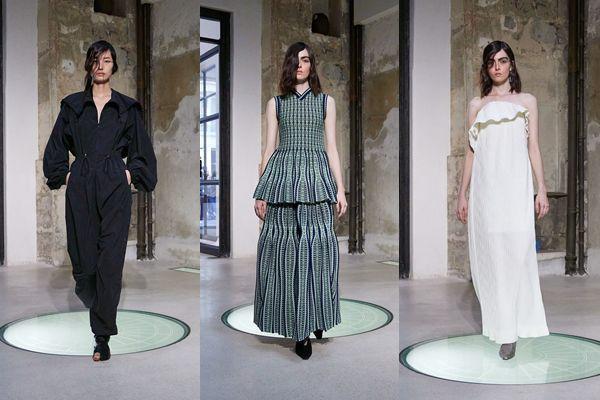 9 Koleksi Mame Kurogouchi SS25 di Paris Fashion Week