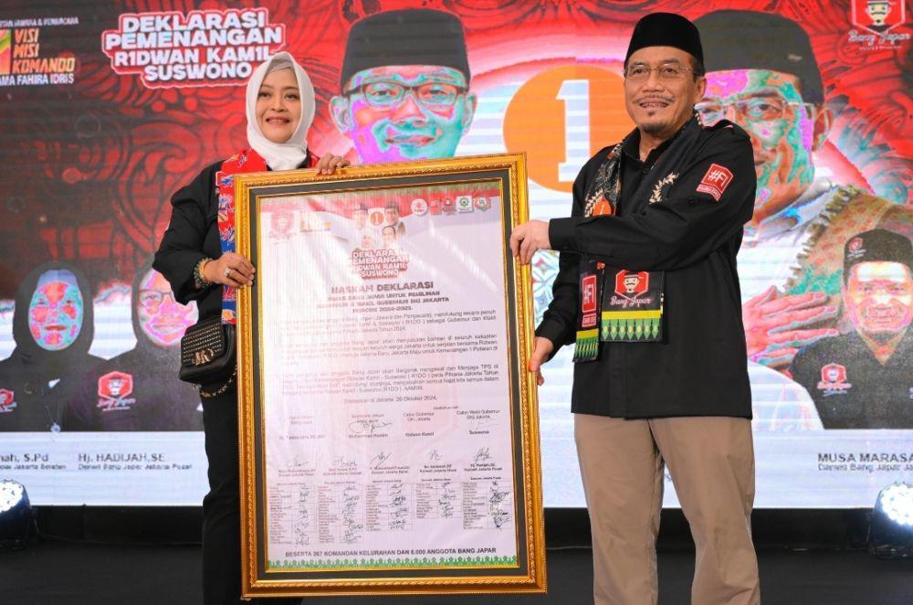 Dulu Dukung Anies, Ormas Bang Japar Deklarasi RIDO di Pilkada Jakarta
