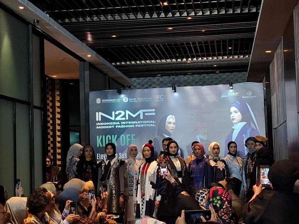 Kick Off IN2MF di Hotel Fairmont Jakarta pada Kamis (24/10/2024) (IDN Times/Adyaning Raras)