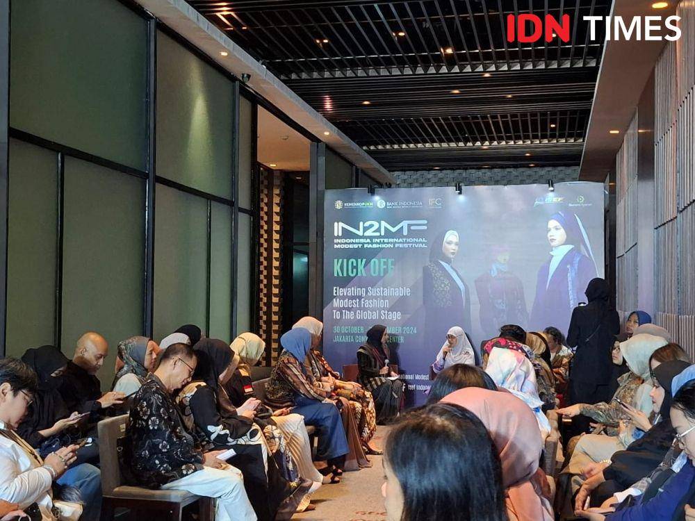 Kick Off IN2MF di Hotel Fairmont Jakarta pada Kamis (24/10/2024) (IDN Times/Adyaning Raras)