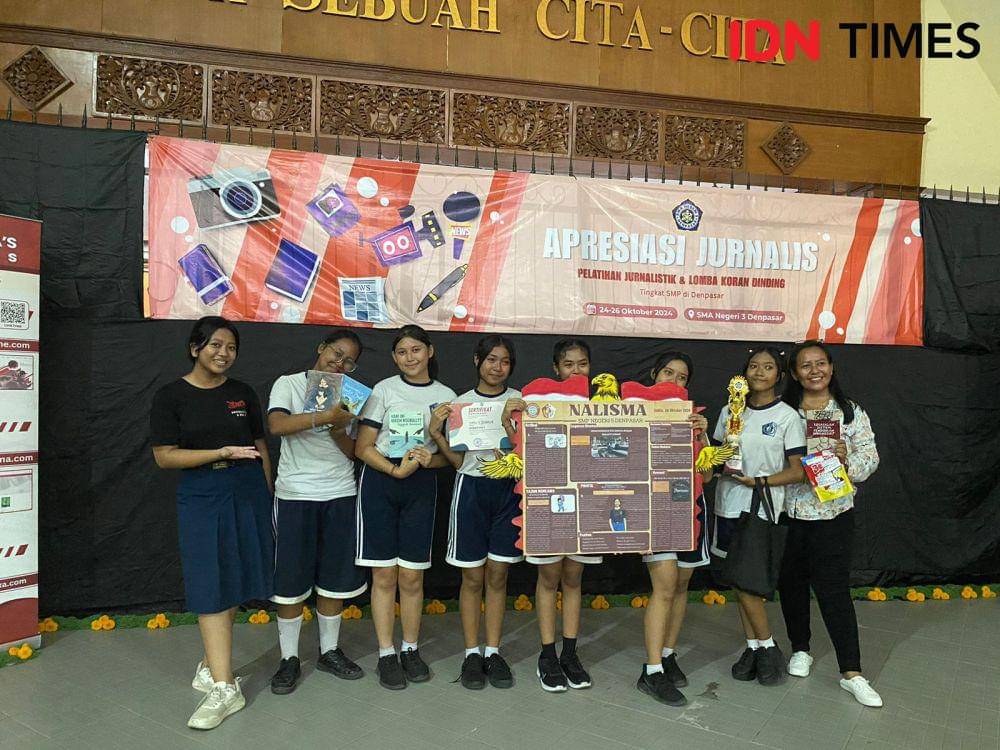 Salah satu pemenang di Apresiasi Jurnalis 2024. (IDN Times/Yuko Utami)