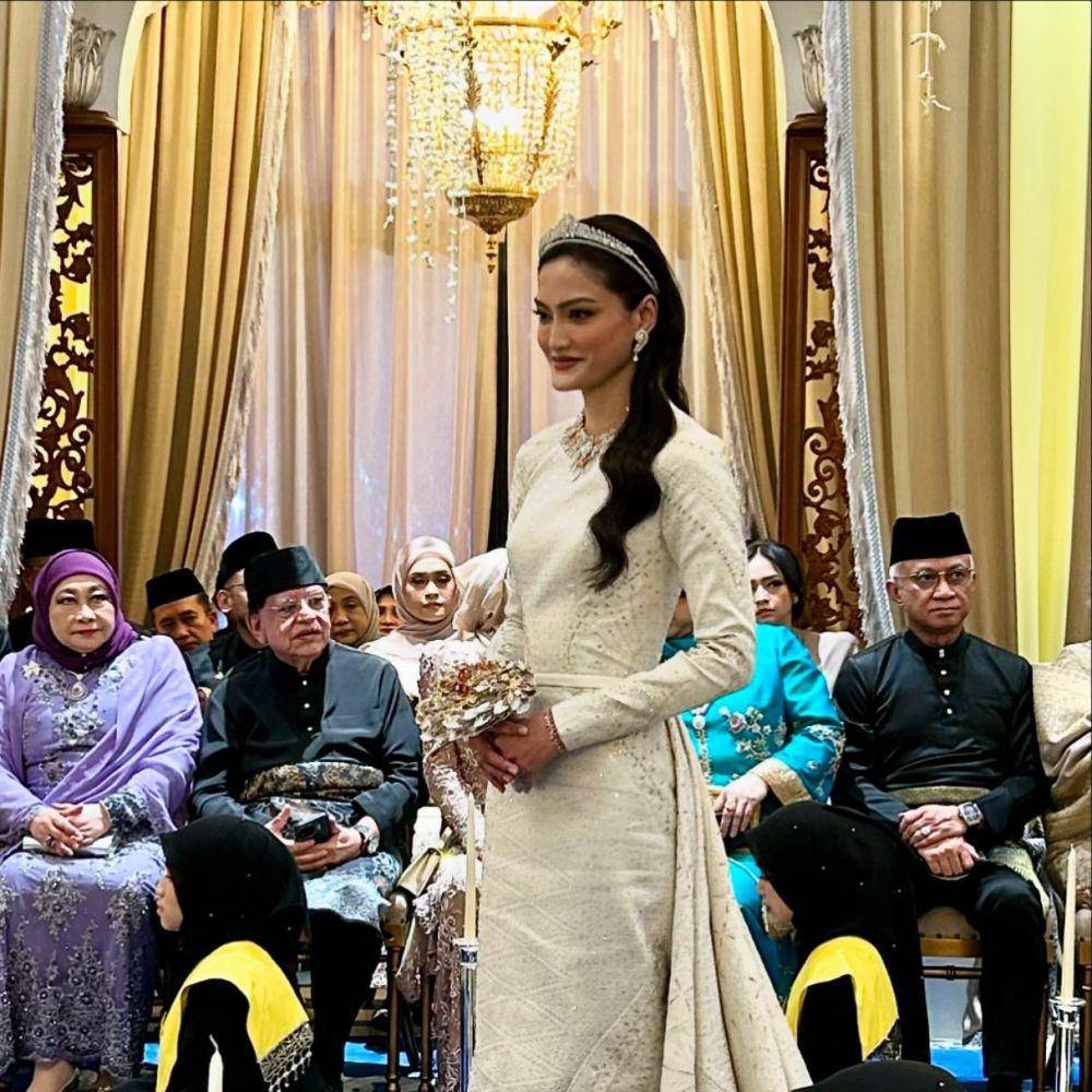 Gaya Tengku Natasya di Persandingan Diraja dengan Pangeran Pahang (instagram.com/tgnaufal)