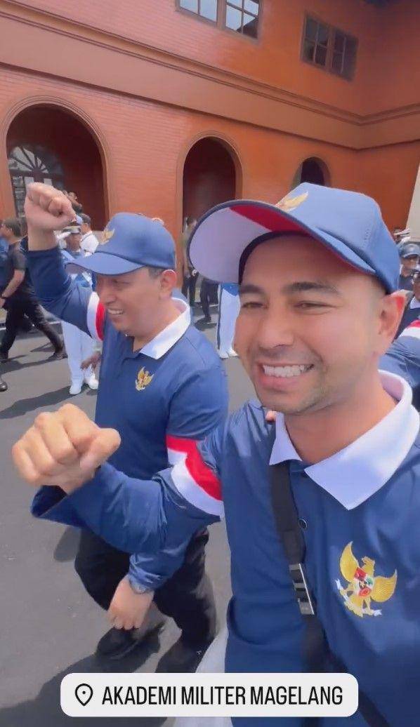 potret Raffi Ahmad hari terakhir akmil (instagram.com/raffinagita1717)