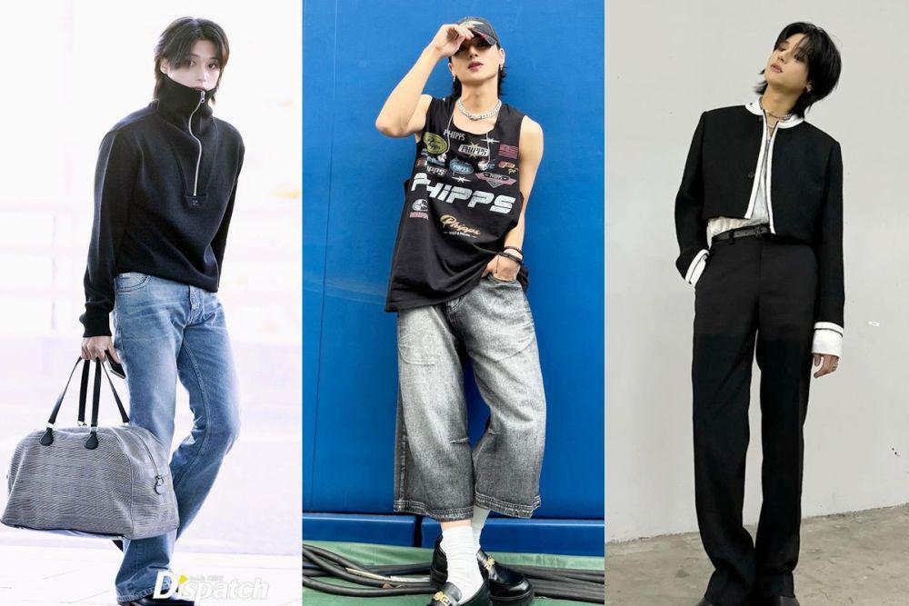 7 Ide Mix and Match Outfit Hitam ala Wooyoung ATEEZ, Cowok Mamba!