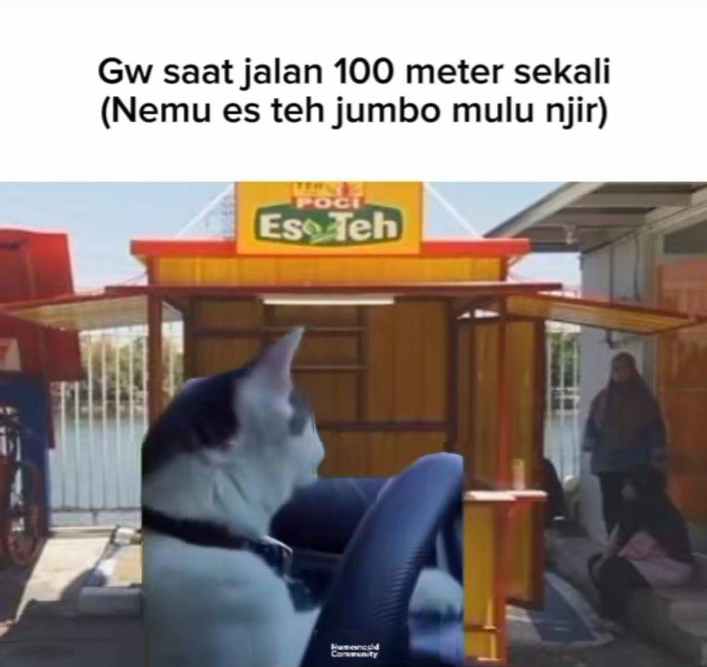 meme penjual es teh jumbo (instagram.com/humemesidcom)