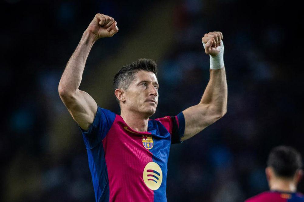 4 Klub Spanyol Lumbung Gol Robert Lewandowski per Oktober 2024