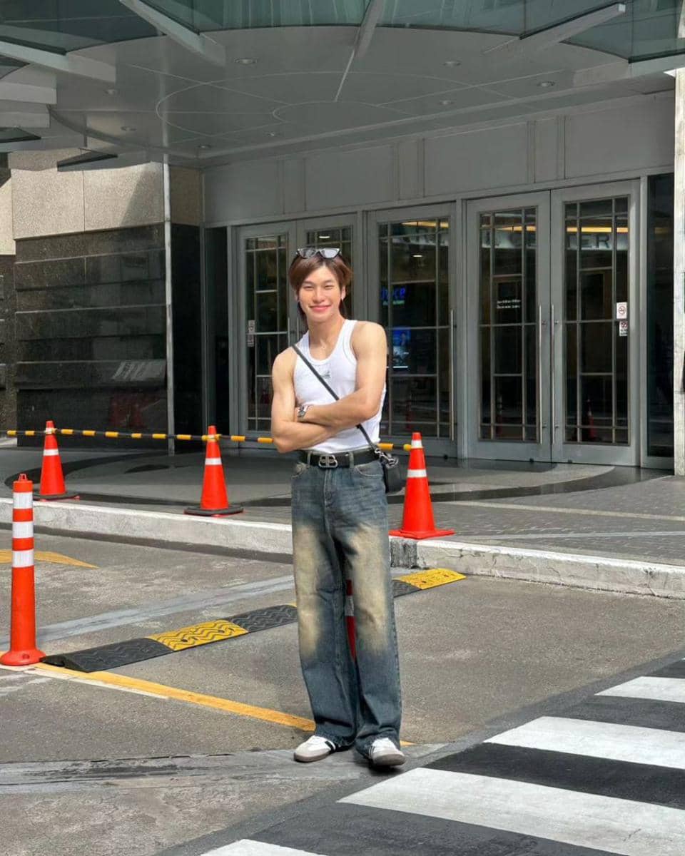 outfit baggy pants ala Offroad Kantapon (instagram.com/totogaback)