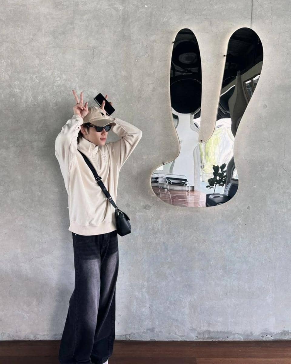 outfit baggy pants ala Offroad Kantapon (instagram.com/totogaback)