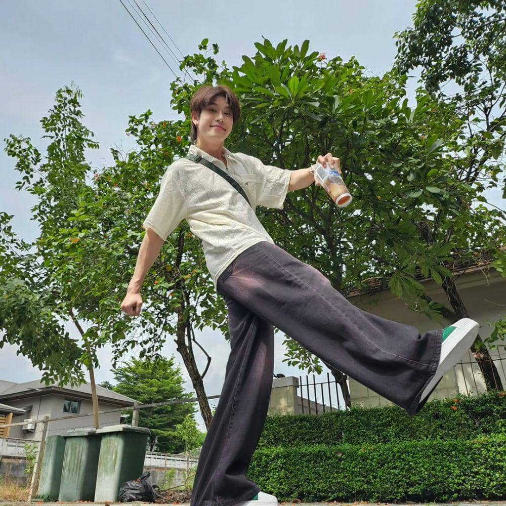 outfit baggy pants ala Offroad Kantapon (instagram.com/totogaback)