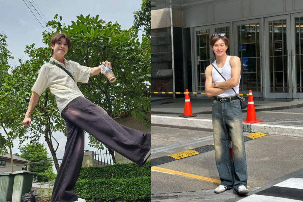7 Inspirasi Outfit Baggy Pants ala Aktor Offroad Kantapon, Super Kece!