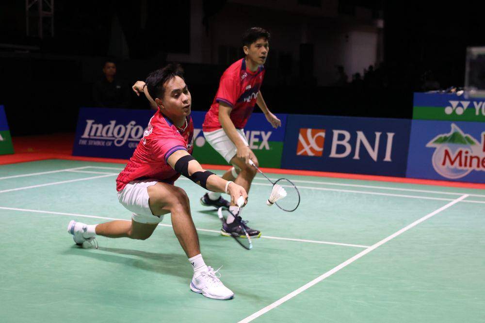 Rahmat Hidayat/Yeremia Erich Yoche Yacob Rambitan keluar sebagai juara dalam ajang Indonesia International Challenge 2024 (dok.PP PBSI)