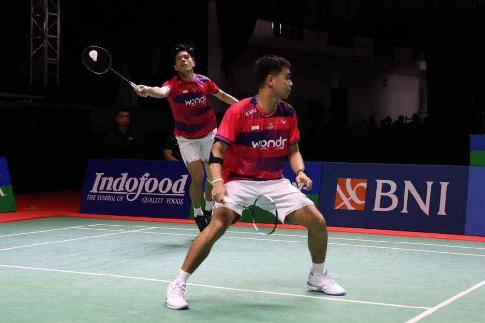 Rahmat Hidayat/Yeremia Erich Yoche Yacob Rambitan keluar sebagai juara dalam ajang Indonesia International Challenge 2024 (dok.PP PBSI)