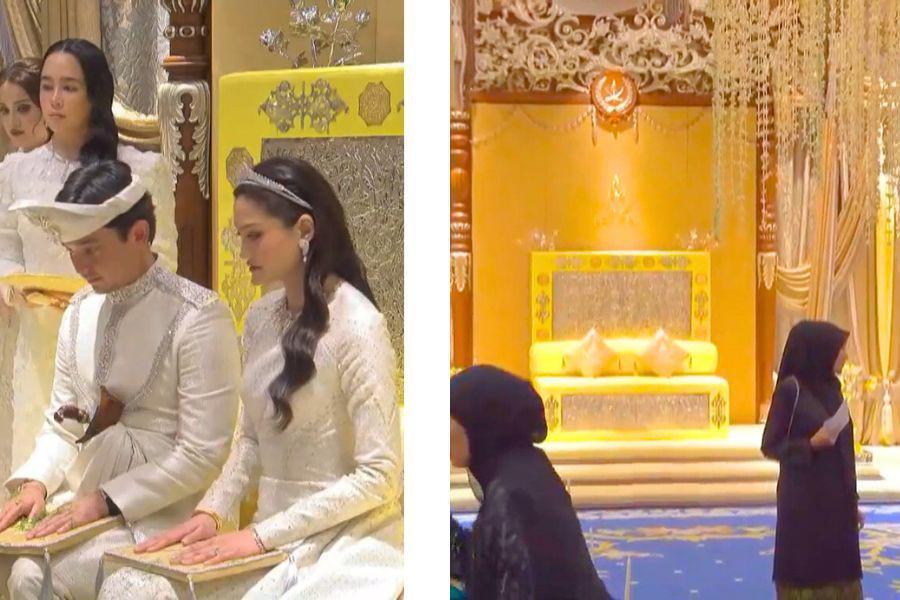 Dekorasi Persandingan Diraja Tengku Natasya-Pangeran Pahang, Glam!