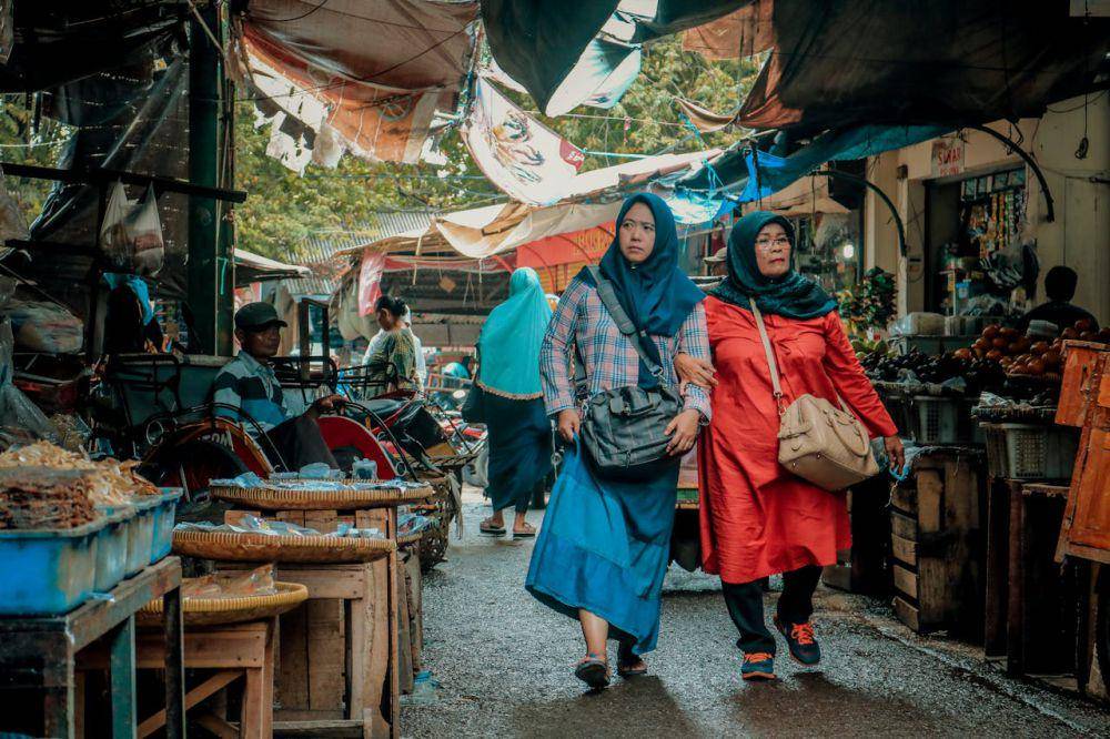 ilustrasi pasar (pexels.com/Yazid N)