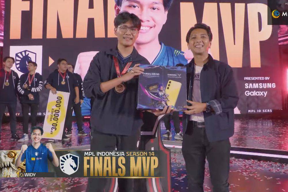 Widy jadi Final MVP MPL ID S14 (YouTube.com/MPL Indonesia)