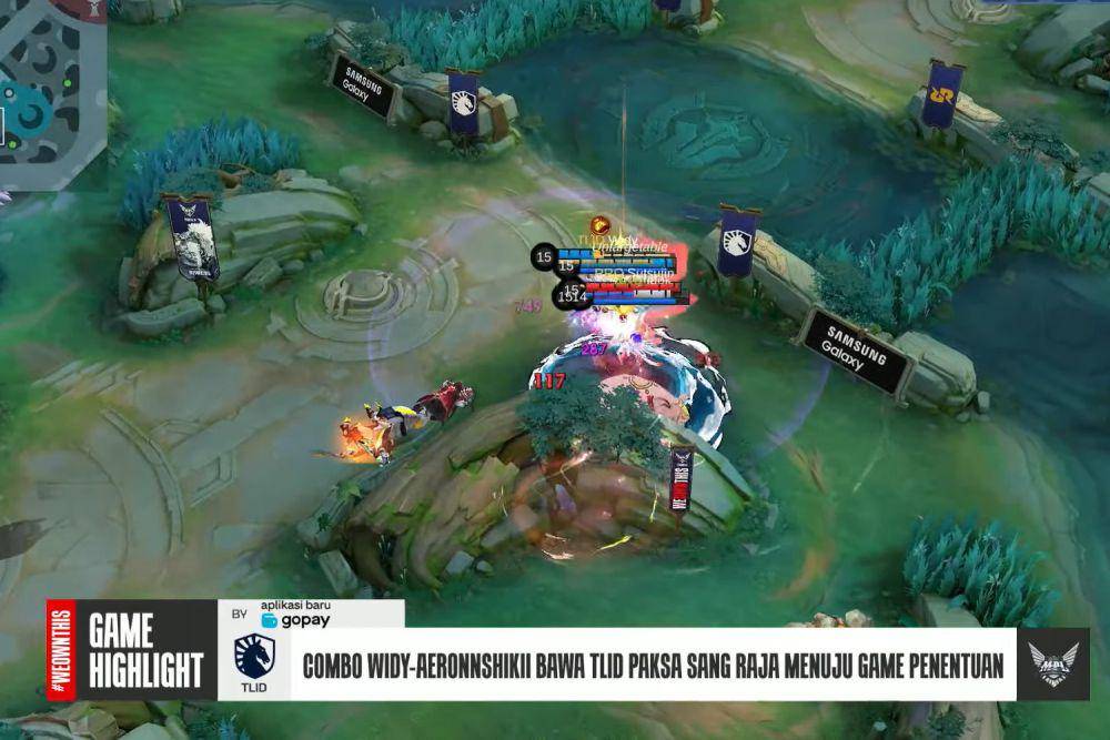 Momen terbaik dari Widy-Aeron jadi penentu kemenangan game ke-6 untuk TLID (YouTube.com/MPL Indonesia)