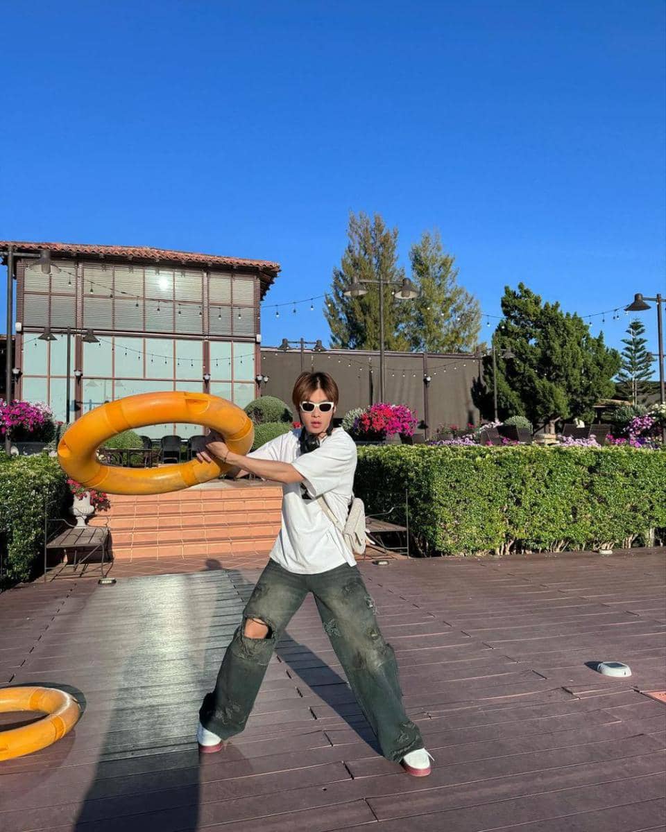 outfit baggy pants ala Offroad Kantapon (instagram.com/totogaback)