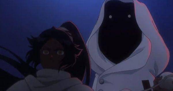 Yoruichi diserang Pernida ( Dok. Pierrot / Bleach )