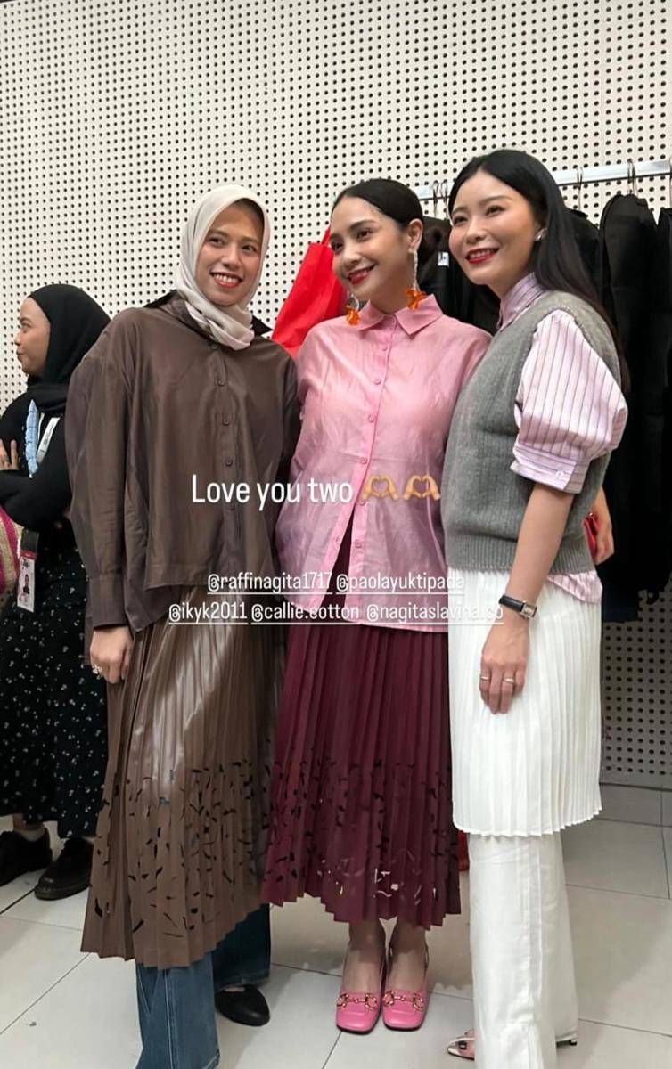 Gaya Artis di Jakarta Fashion Week (JFW) 2025 (instagram.com/raffinagita1717)