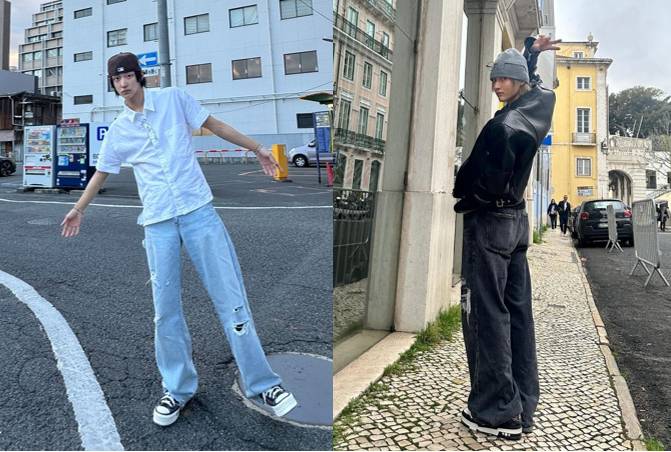 inspirasi outfit street style ala Wonbin RIIZE (instagram.com/riize_official)