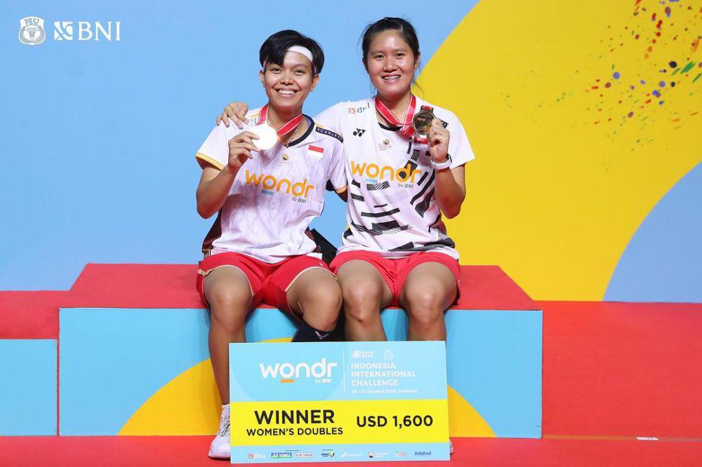 Lanny Tria Mayasari/Siti Fadia Silva Ramadhanti (instagram.com/badminton.ina)