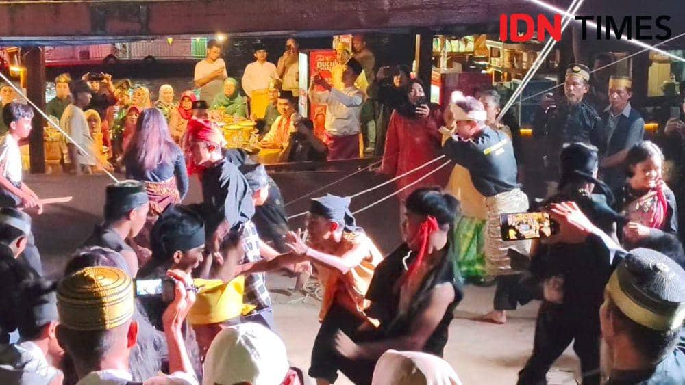 Teatrikal ini digelar dalam rangka Hari Jadi Kota Pontianak. (IDN Times/Prokopim).