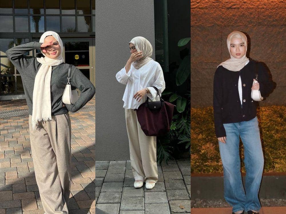8 Ide Outfit Hijab Kasual ala Samaya Shafa, Simpel dan Comfy!