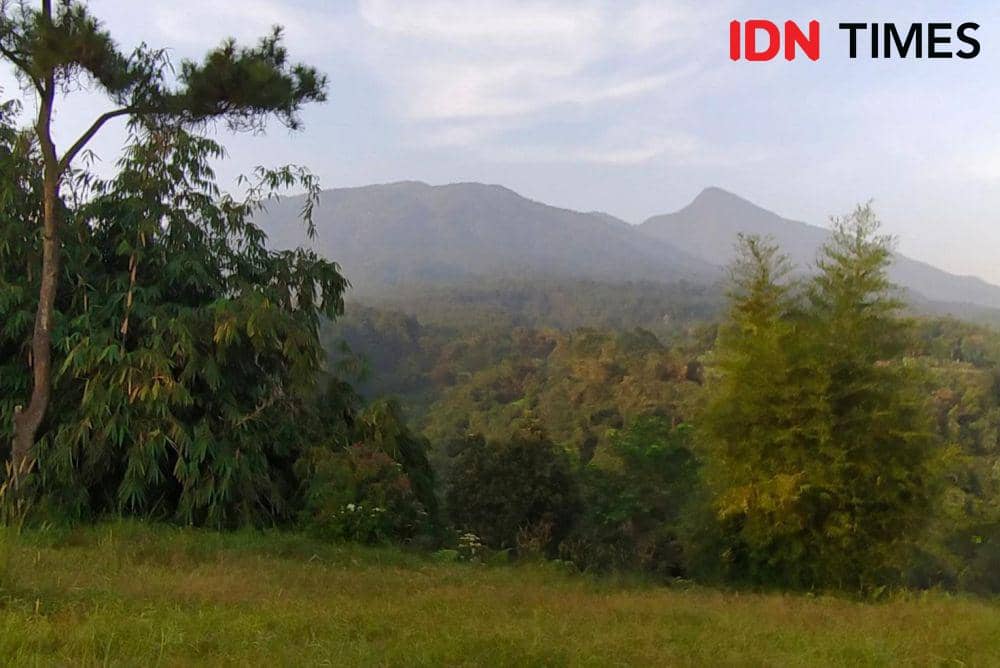 Potret Gunung Salak, Kabupaten Bogor