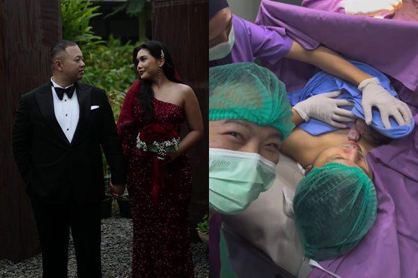 7 Potret Istri Codeblu Melahirkan Anak Pertama, Namanya Unik!