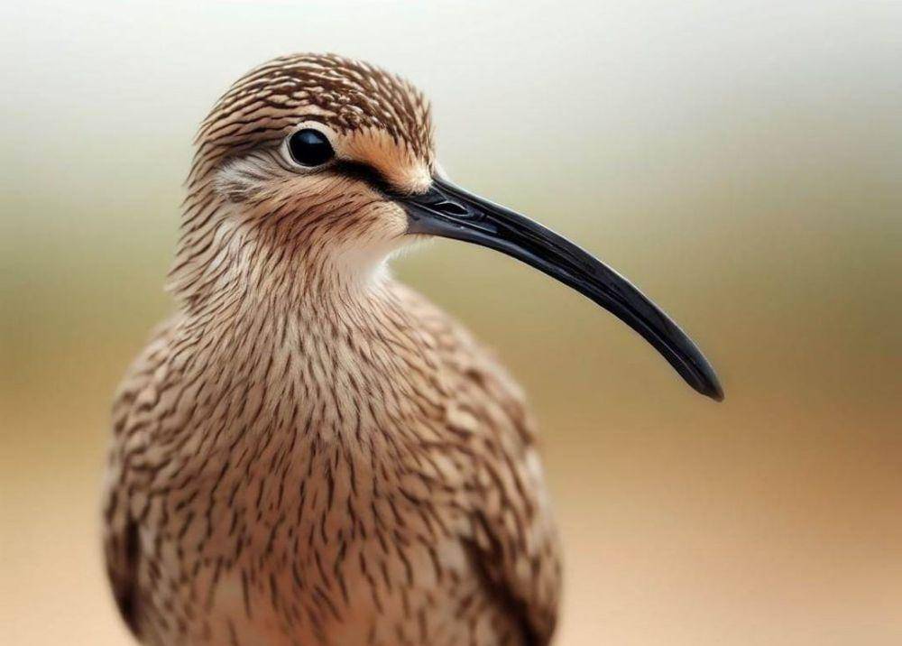 ilustrasi eskimo curlew (instagram.com/avian.ai)