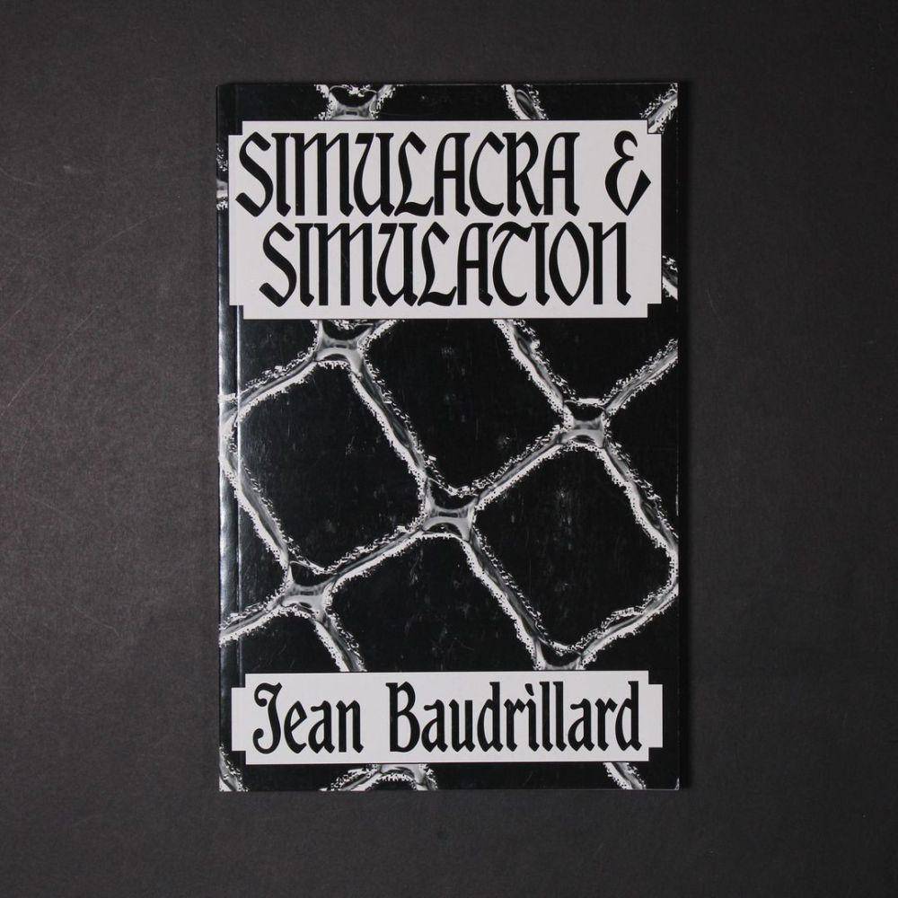 Simulacra and Simulation. instagram.com/artmetropole
