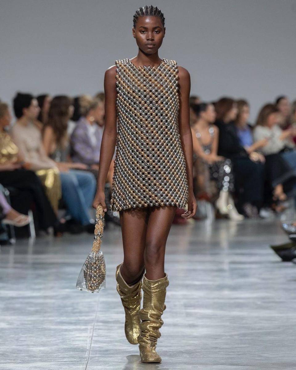 Koleksi SS25 Rabanne di Paris Fashion Week 2024 (instagram.com/rabanne)
