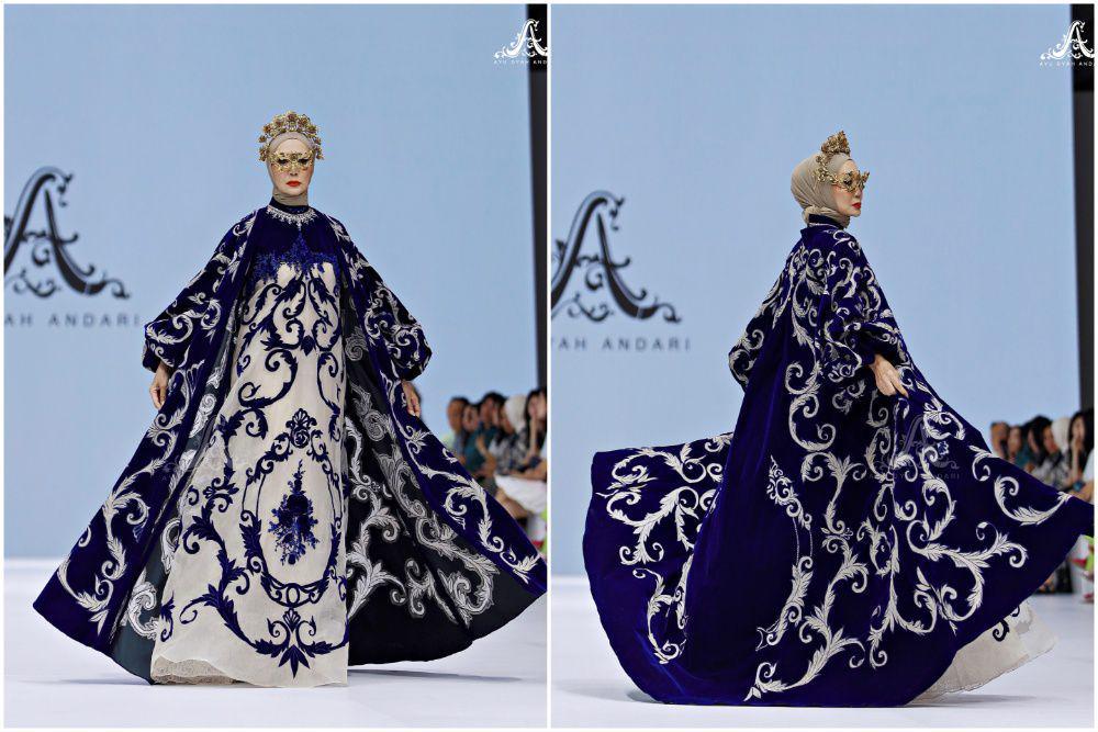7 Potret Okky Asokawati Jadi Model Runway Jakarta Fashion Week 2024
