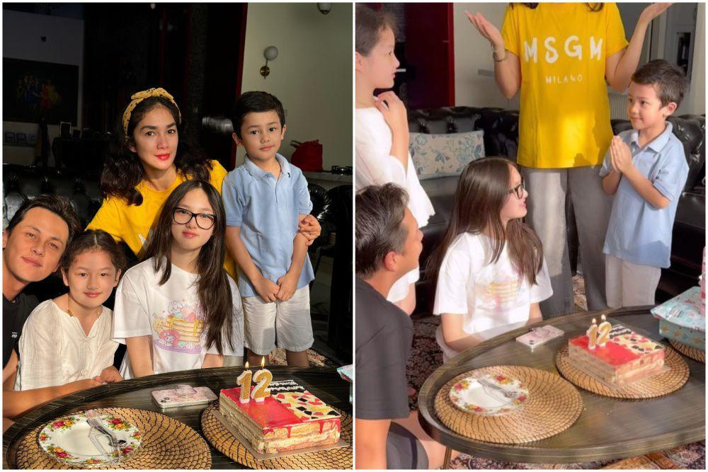 10 Momen Ulang Tahun Eleanor Anak Ussy dan Andhika ke-12, Sederhana!