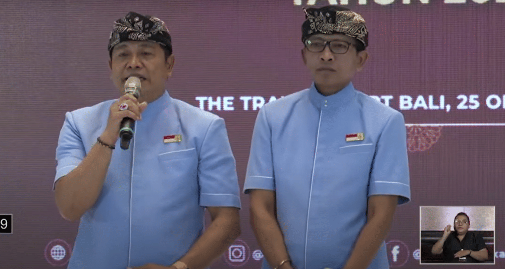 I Wayan Suyasa dan I Putu Alit Yandinata. (KPU Badung)