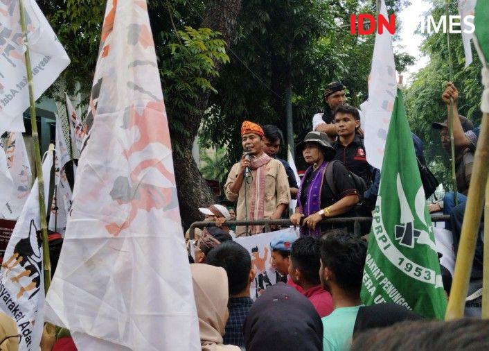 Masyarakat adat tuntut perda yang melindungi mereka segera dirumuskan (IDN Times/Eko Agus Herianto)