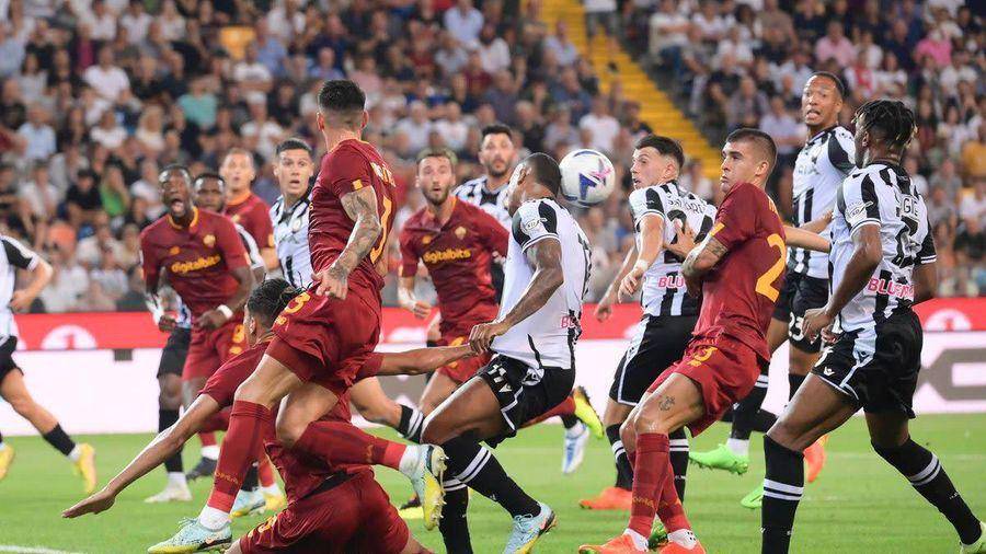 Udinese menang 4-0 atas AS Roma di Serie A 2022/2023. (asroma.com)