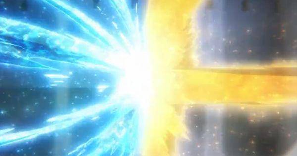 Ichigo dan Ishida mengadu serangan ( Dok. Pierrot / Bleach )