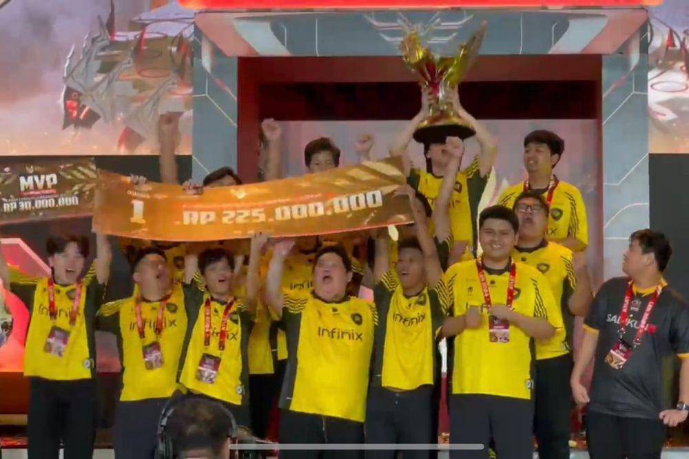 Onic Miracle juara Liga 1 Esports Nasional 2024. (dok. PBESI)