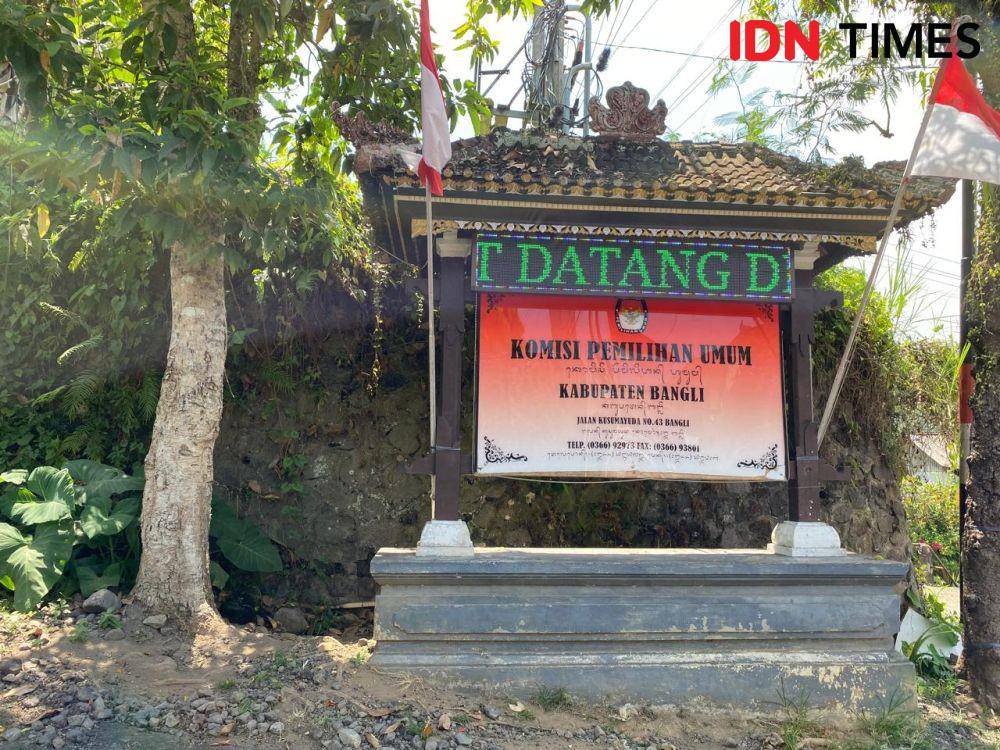 KPU Kabupaten Bangli. (IDN Times/Yuko Utami)