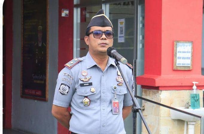 Kepala Rutan Kelas IIA Balikpapan, Agus Salim. (Dok. Instagram Rutan Balikpapan)