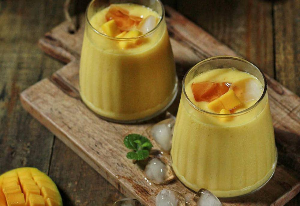Segarnya Es Susu Mangga, Minuman Manis dan Creamy yang Gampang Dibuat!