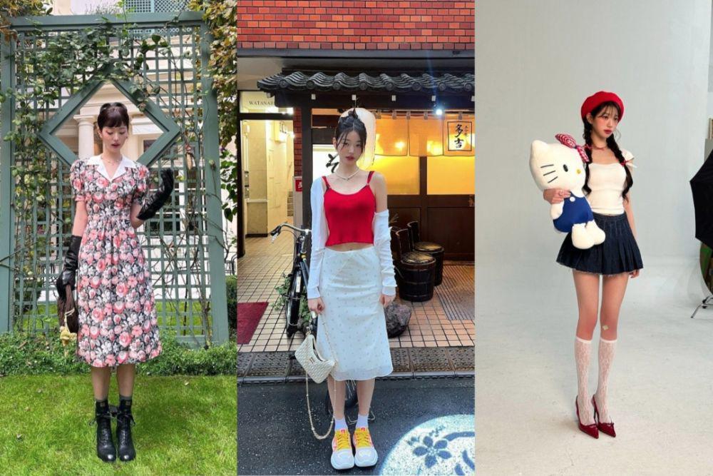 9 Inspirasi Coquette Style ala Wonyoung IVE, Super Chic!