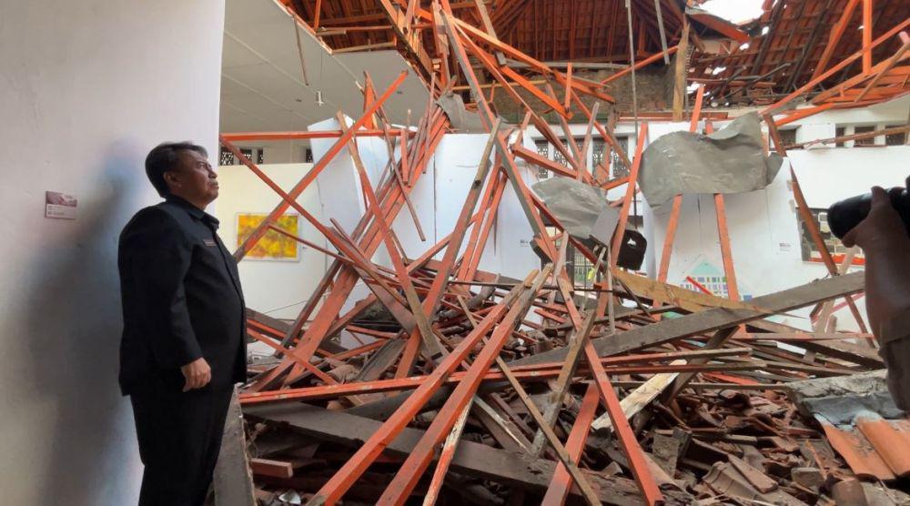 Gedung Kebudayaan Ambruk, Bey Jamin Perbaikan Segera Dilakukan