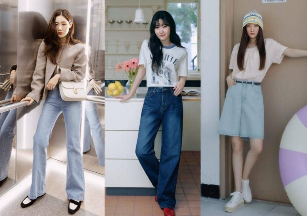 7 Ide Mix and Match Celana Jeans ala Jung Chae Yeon, Modis!