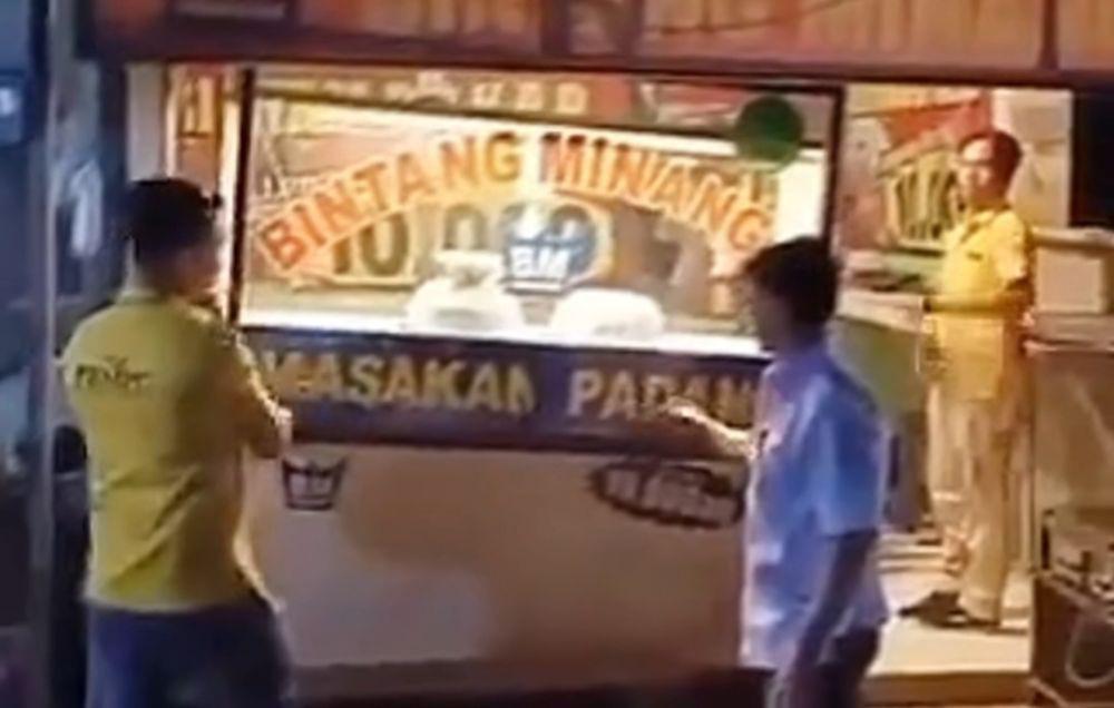 Jual Paket Hemat Rp10 Ribu, Warung Nasi Padang di Cirebon Digrebek