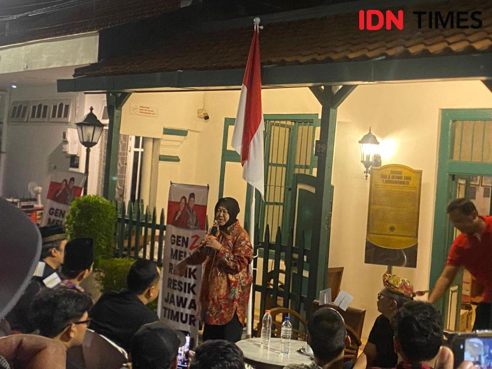 Gen Z Kumpul di Museum HOS Tjokroaminoto, Dukung Risma-Gus Hans